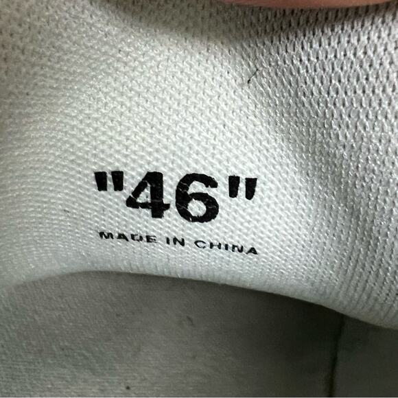 Off-White Out of Office Specials White Black Sneakers EU 46 US 13 Authentic $650 - Picture 10 of 10